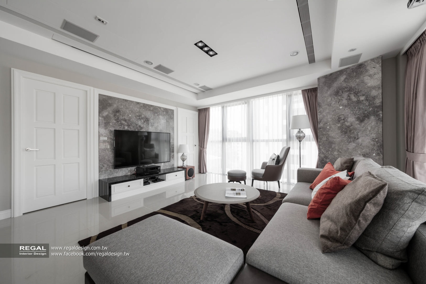 住宅設計 內湖 碧湖君鄰 美式古典