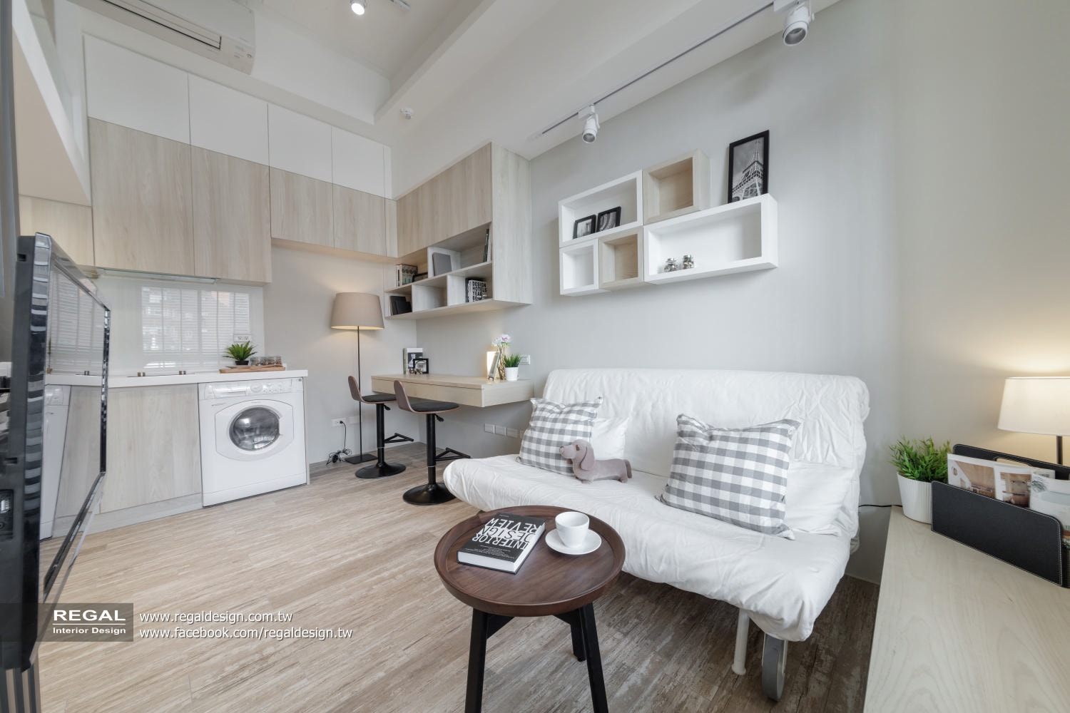 住宅設計 台北 大安 美麗佳人 日系簡約