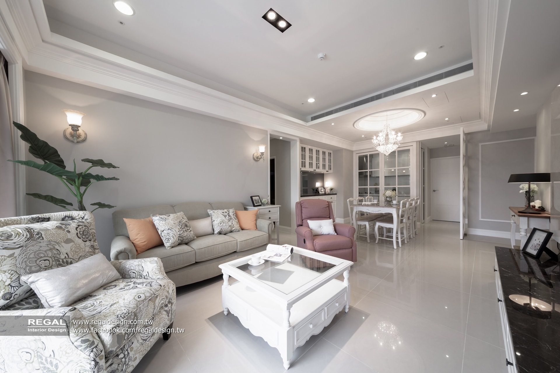 睿格設計 新莊 幸福公園 美式古典