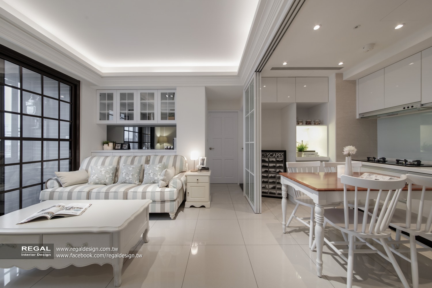 住宅設計 新莊 永捷天璽 美式古典