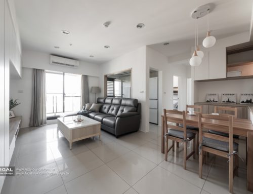 純白與木質的暖心敘事：21坪日系簡約舊屋翻新