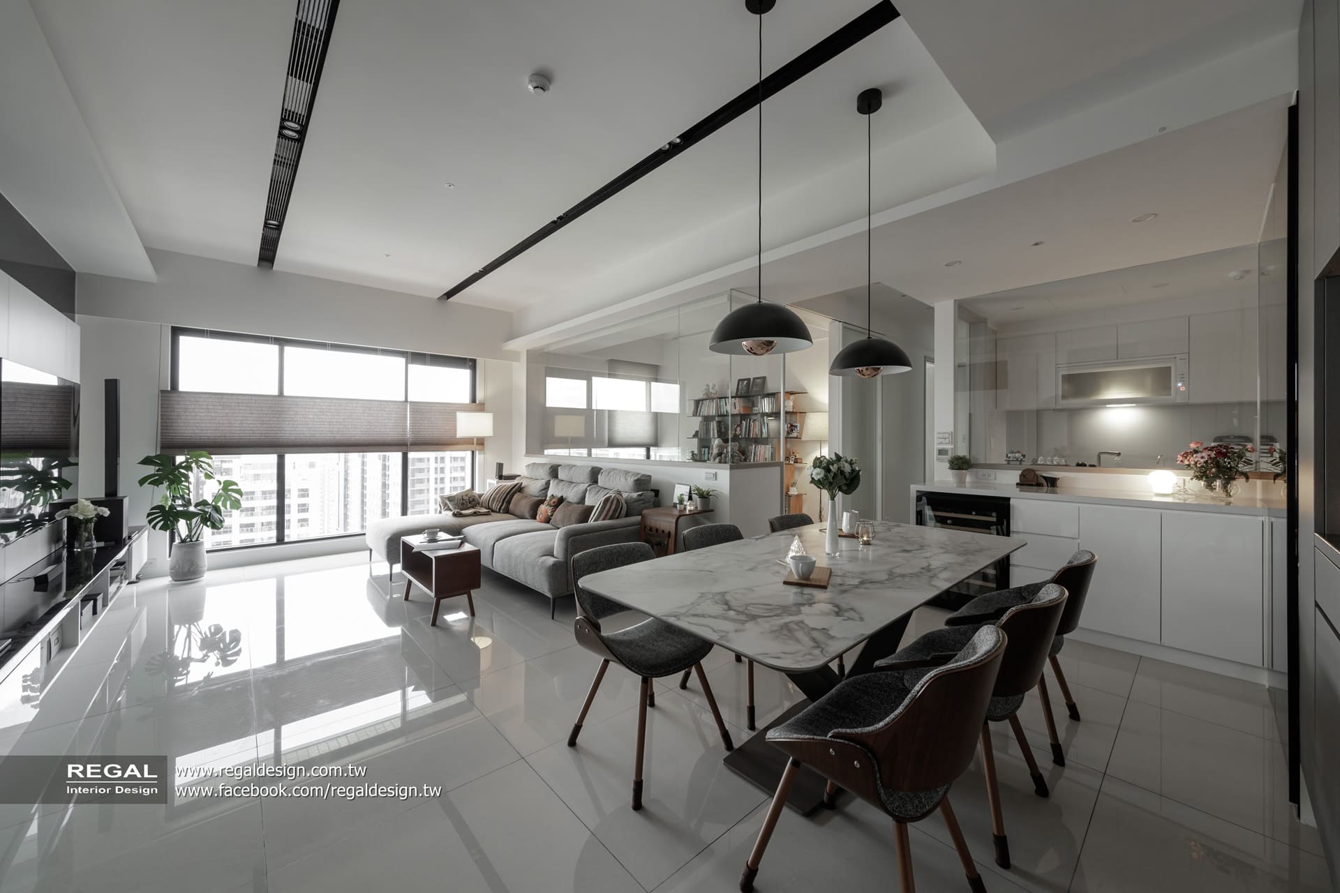 睿格設計_北歐簡約室內設計_30 坪設計案例